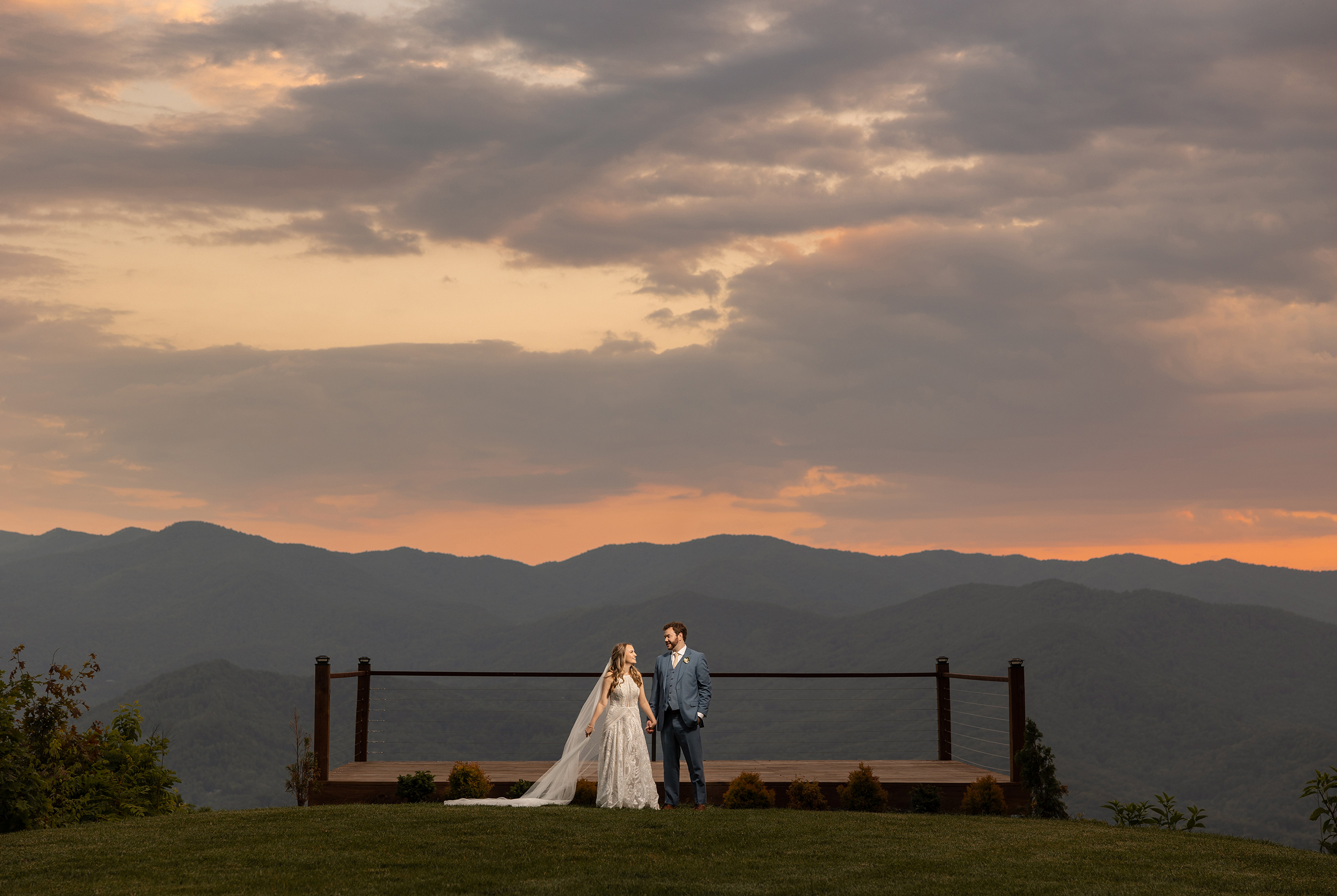 couple at sunset