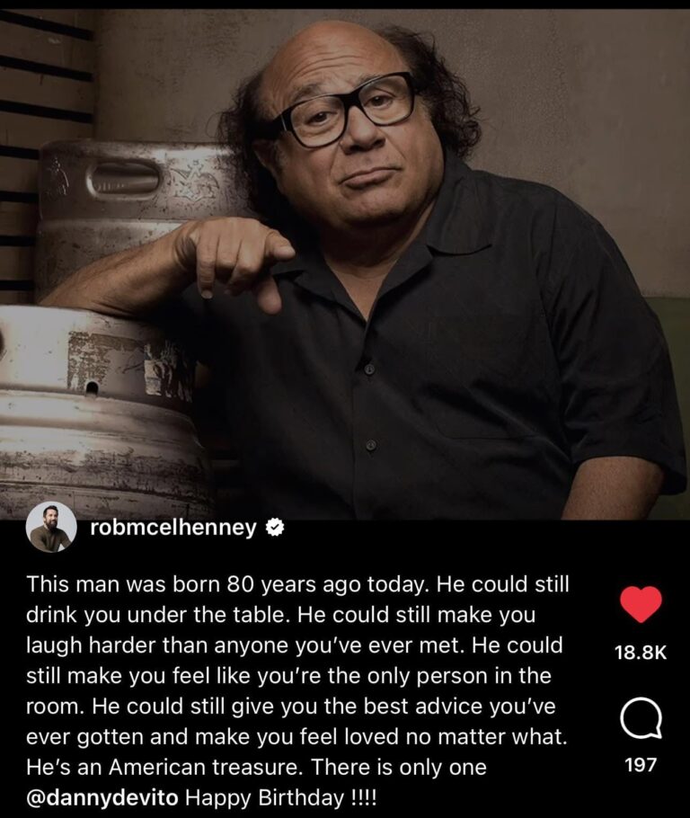 rob mcelhenney shares a birthday message for danny devito.jpeg