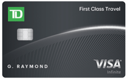 TD First Class Visa Infinite Card