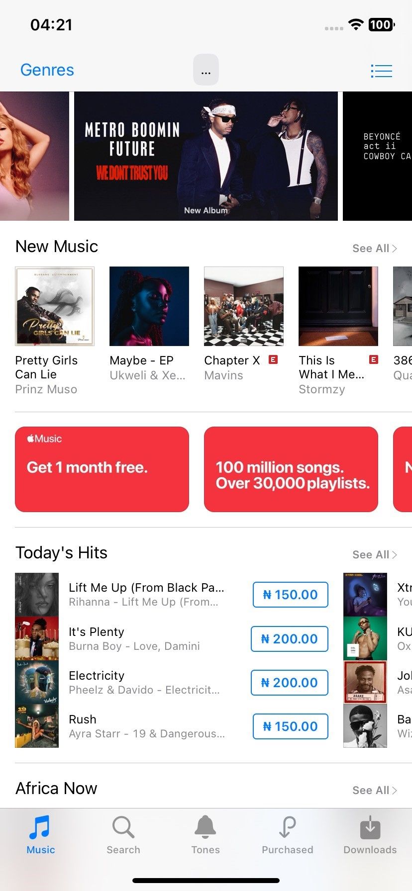 itunes homepage