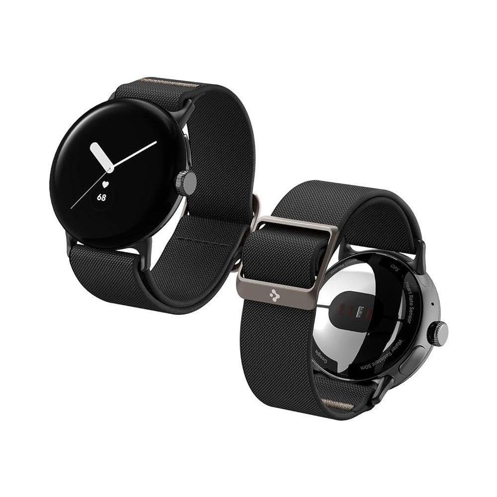 Spigen Lite Fit For Google Pixel Watch 2, front and back views