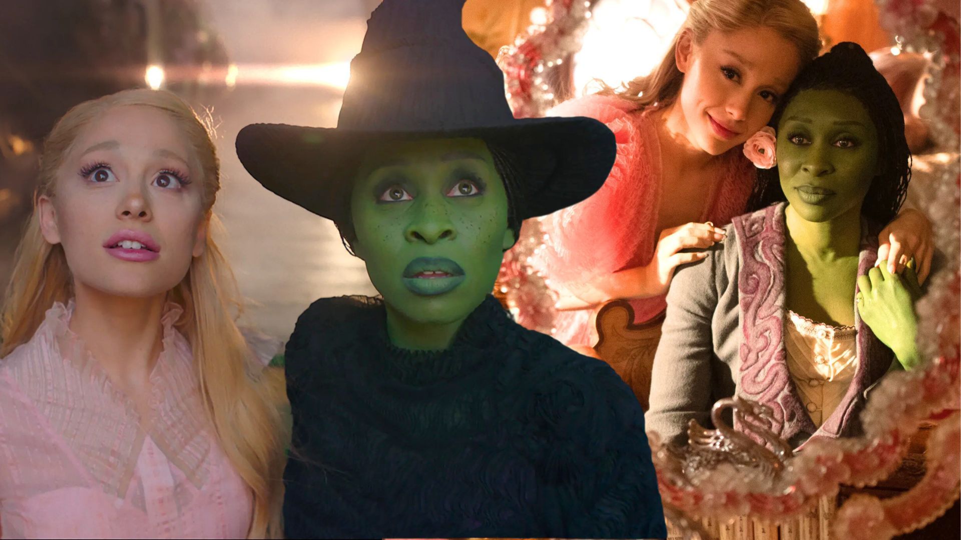 A custom image of Elphaba and Glinda in Wicked