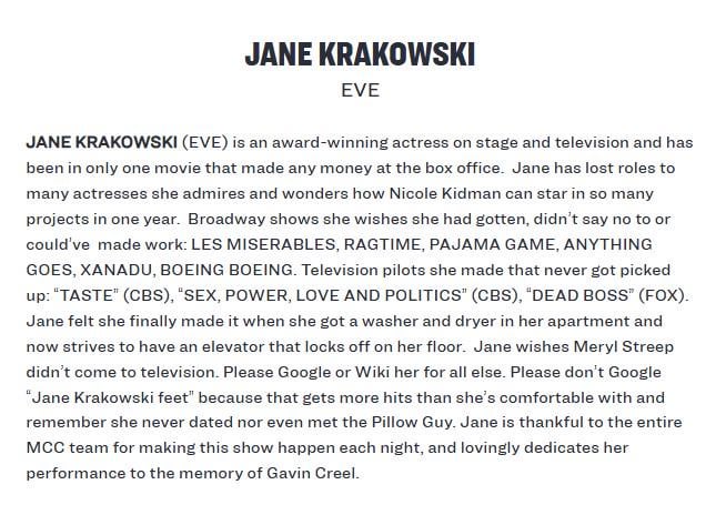 jane krakowskis bio for her new broadway play.jpeg