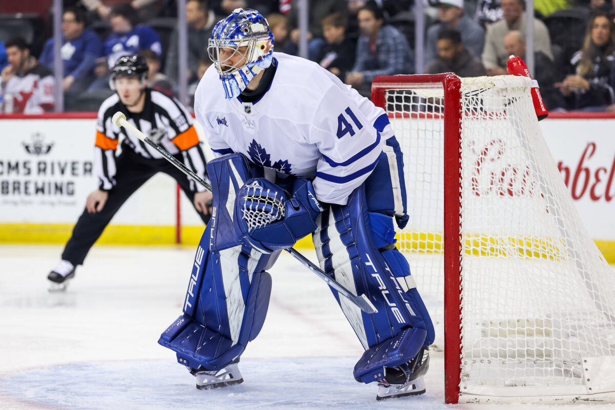 Anthony Stolarz Toronto Maple Leafs