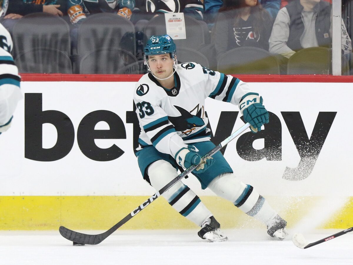 Calen Addison San Jose Sharks