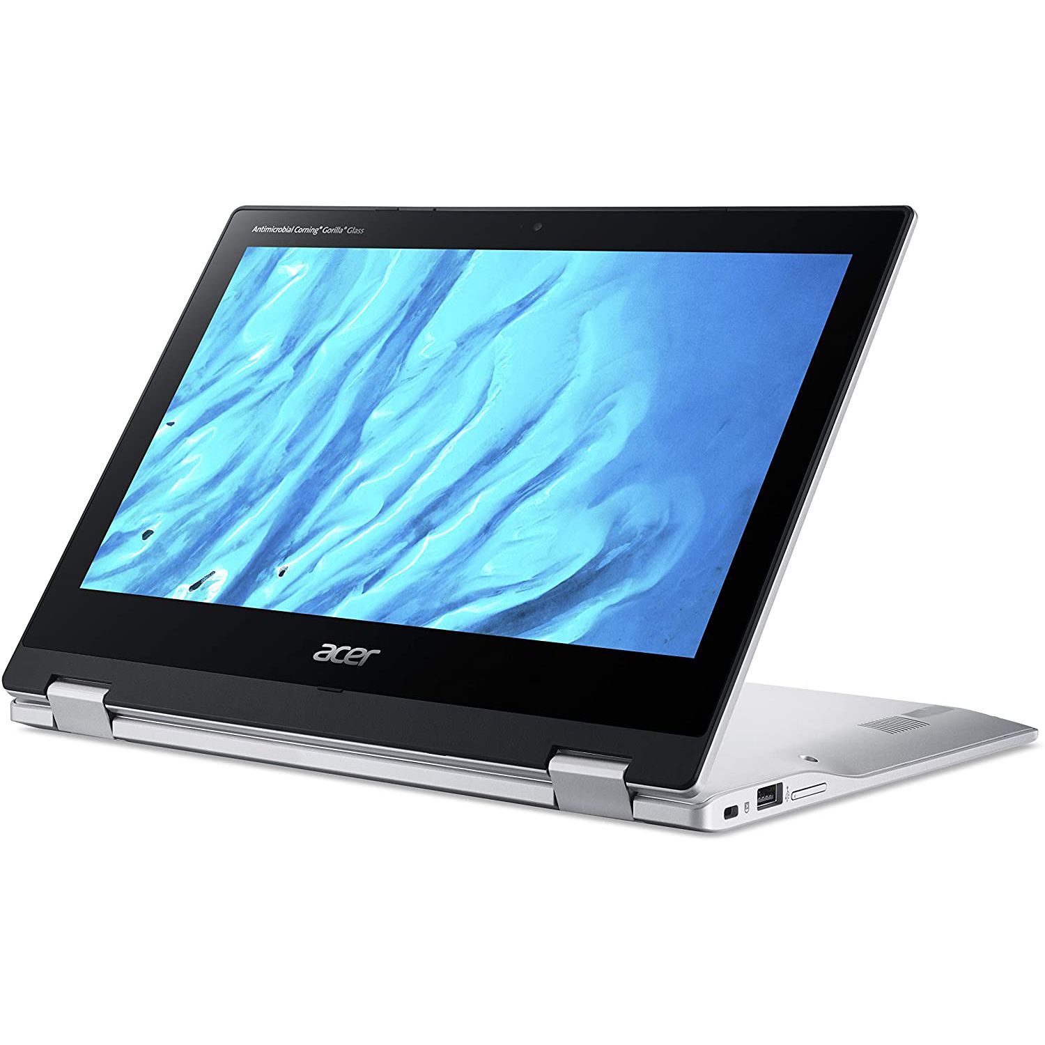 Acer Chromebook Spin 311 angled on white background