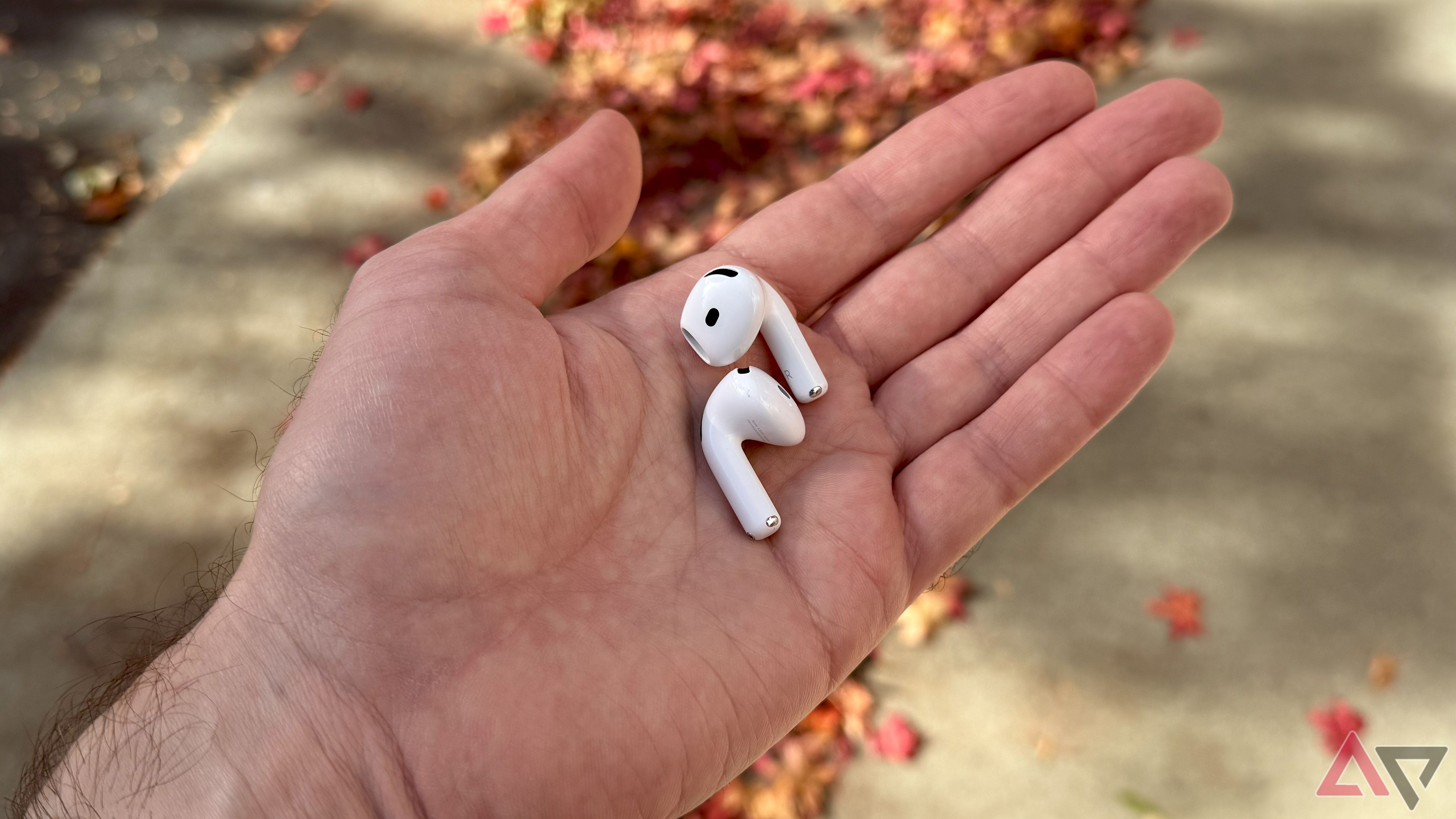 Apple's AirPods 4, earpods in hand