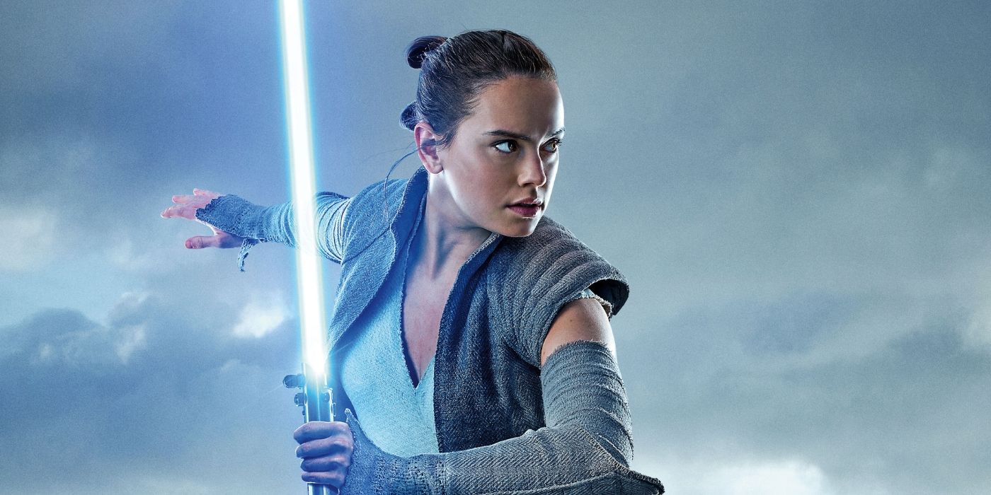 Daisy Ridley as Rey in Star Wars The Last Jedi