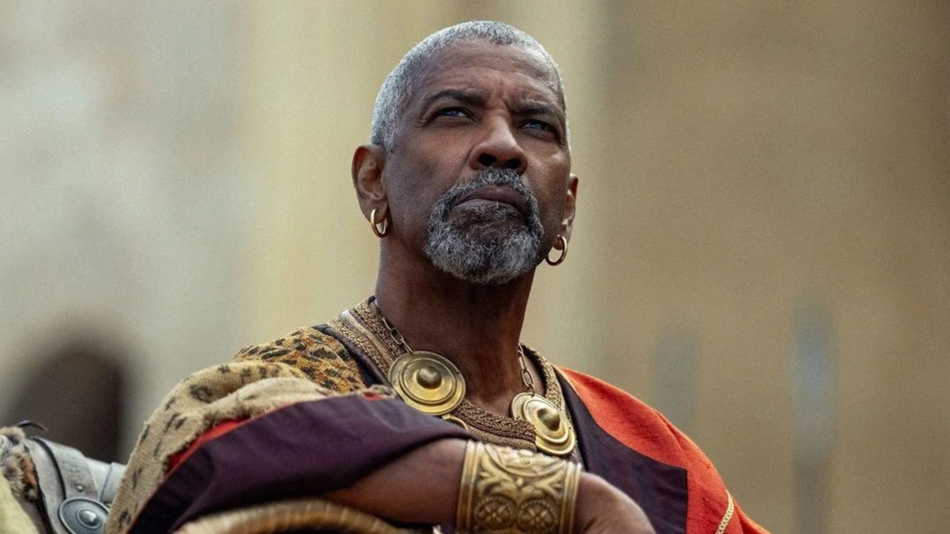 Denzel Washington in Gladiator 2.