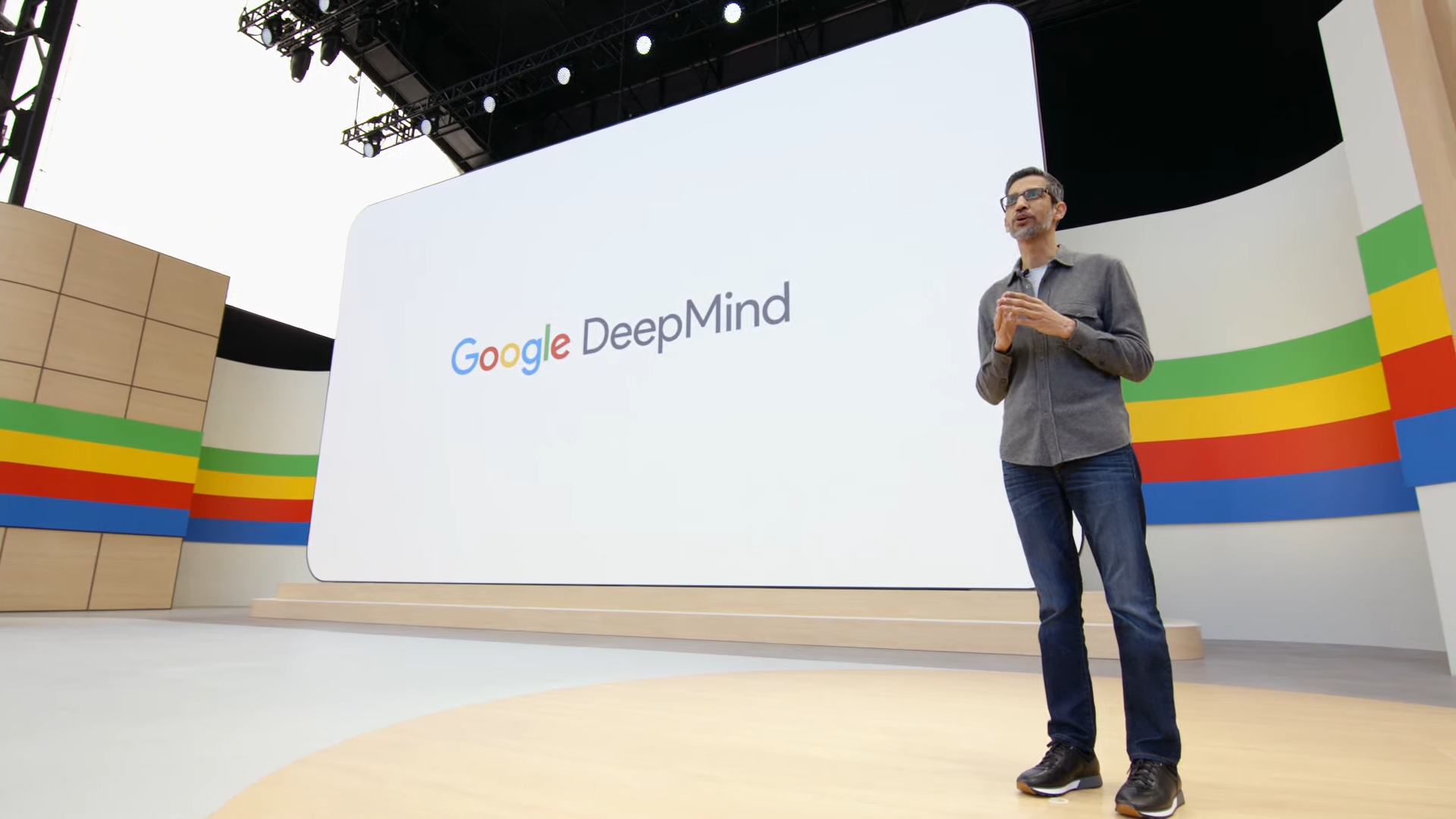 Google's keynote address on its DeepMind project