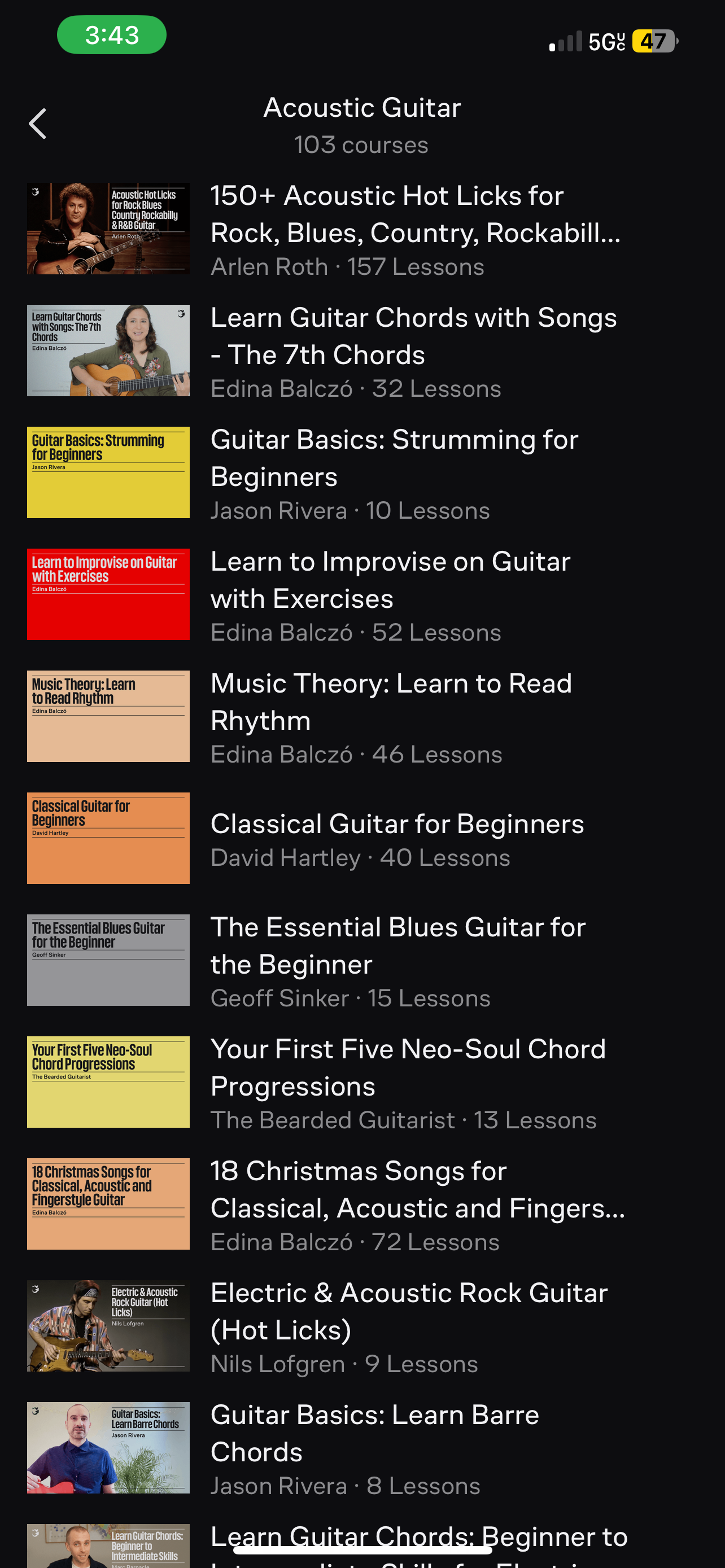 Ultimate Guitar acoustic guitar lessons