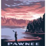 bottleneck gallery is selling their pawnee national park print by mark englert for the next seven hours with all proceeds going towards the los angeles fire department to fund hydration.jpeg