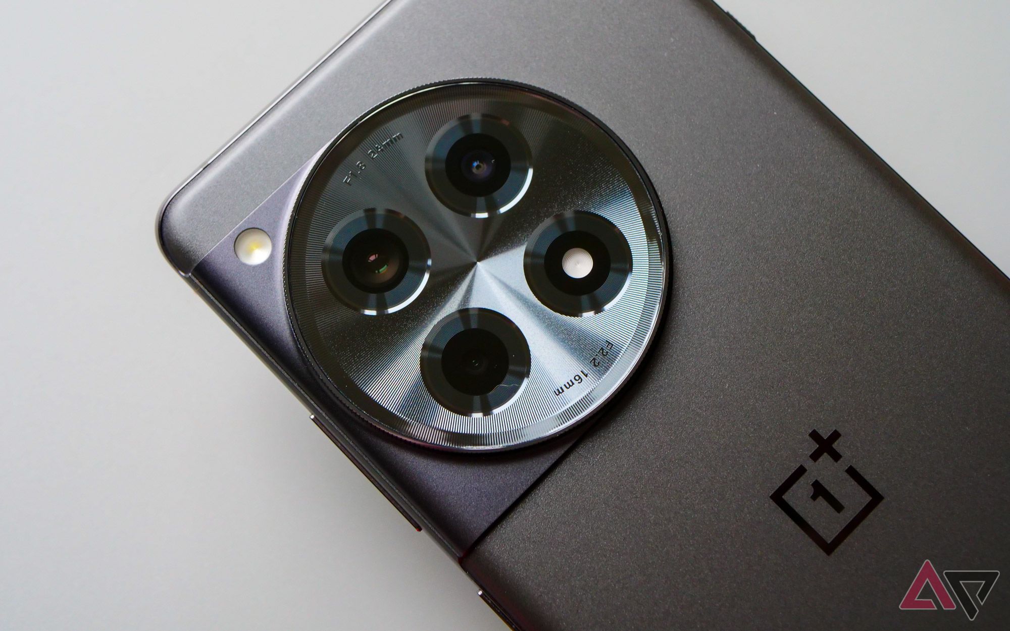 A close up on the OnePlus 12R camera lineup