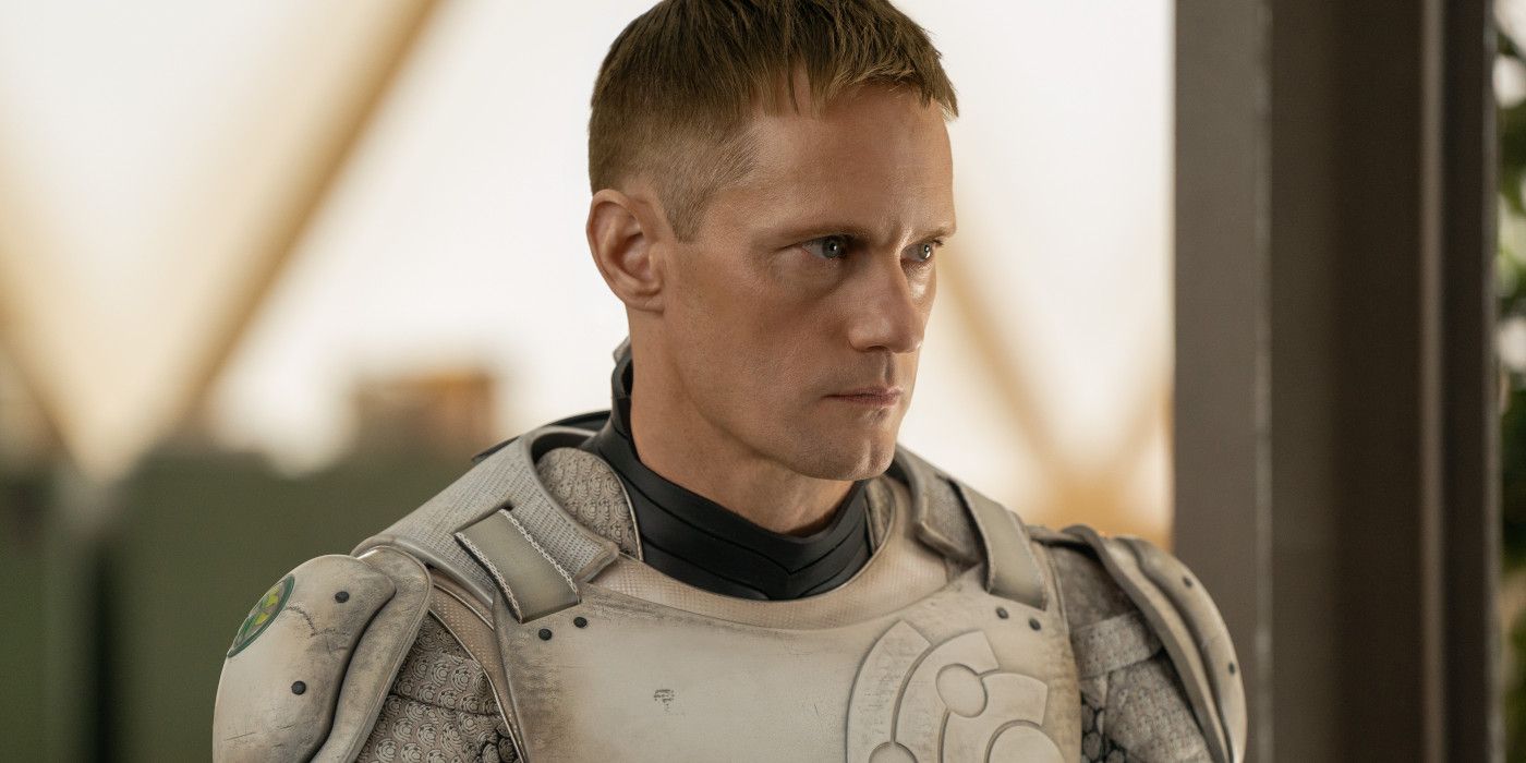 Alexander Skarsgard in Murderbot