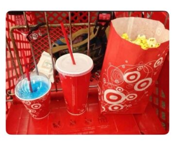 eating hot popcorn while shopping at target.jpeg