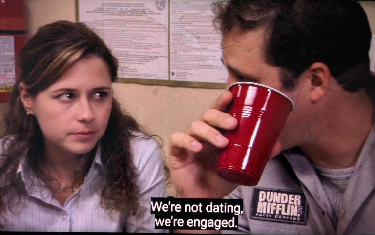 were not dating were engaged.jpeg