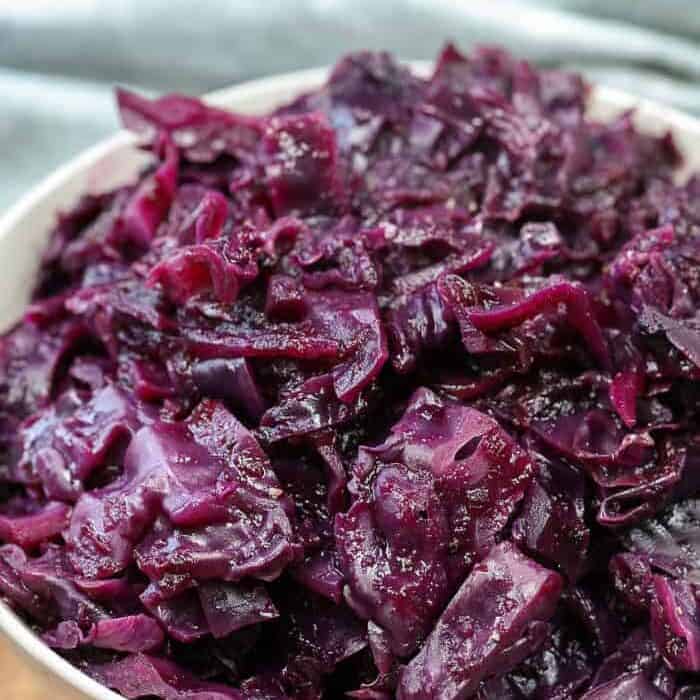 cabbage in white dish