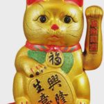 is the lucky cat waving hello or goodbye.jpeg