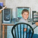 playing roller coaster tycoon on my hp pavilion desktop sometime just around the turn of the century.jpeg