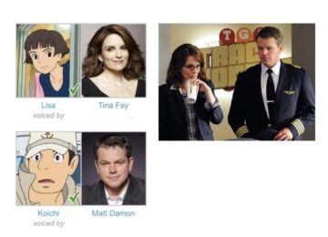 how did they play a bickering couple in both 30 rock and studio ghibli dont be cry theyre just that fun to watch together.jpeg