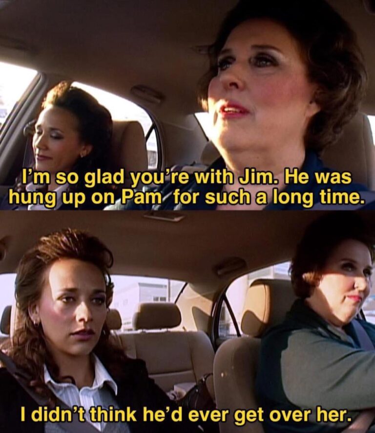 do you think phyllis knew beforehand that karen was unaware about jim and pams relationship and deliberately stirred the pot for drama or did she genuinely not know.jpeg