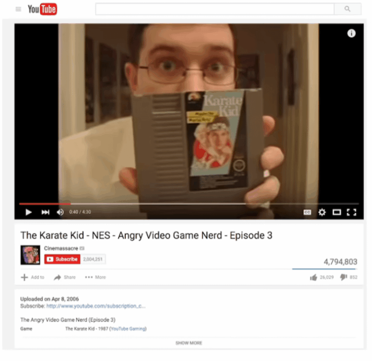 the angry video game nerd one of the earliest youtube shows that went viral is now 20.png
