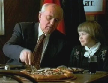 in 1997 the former soviet leader mikhail gorbachev needed money and pizza hut needed a spokesman.jpeg