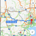 why do the characters talk about driving up to new york.png