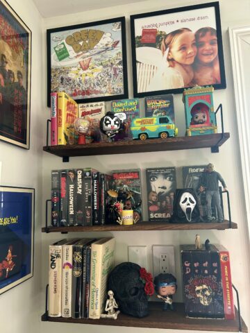 wall of 80s 90s pop culture physical media in my home office.jpeg