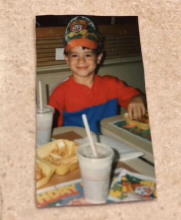 when having your birthday at mcdonalds was a major thing and thats me btw.jpeg