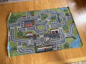 found my old road rug from childhood instant nostalgia.jpeg