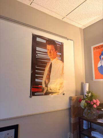 hr said we needed more culture in the office ive had it since 7th grade no idea it was still in perfect shape now adorning my office u reallyrickastley.jpeg