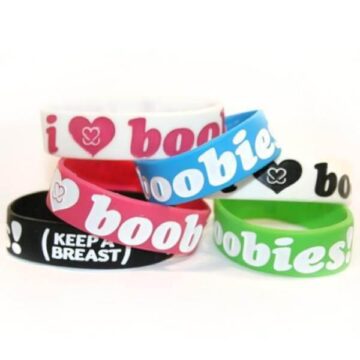 i see your wwjd bracelet and raise you an i f09fa9b7 boobies bracelet.jpeg