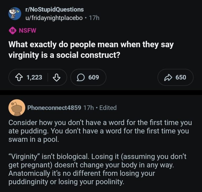 anatomically its no different from losing your puddinginity or losing your poolinity.jpeg