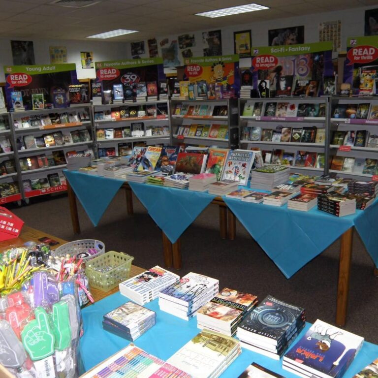 the scholastic book fair walking into the school library and knowing it was officially the best day of the year.jpeg