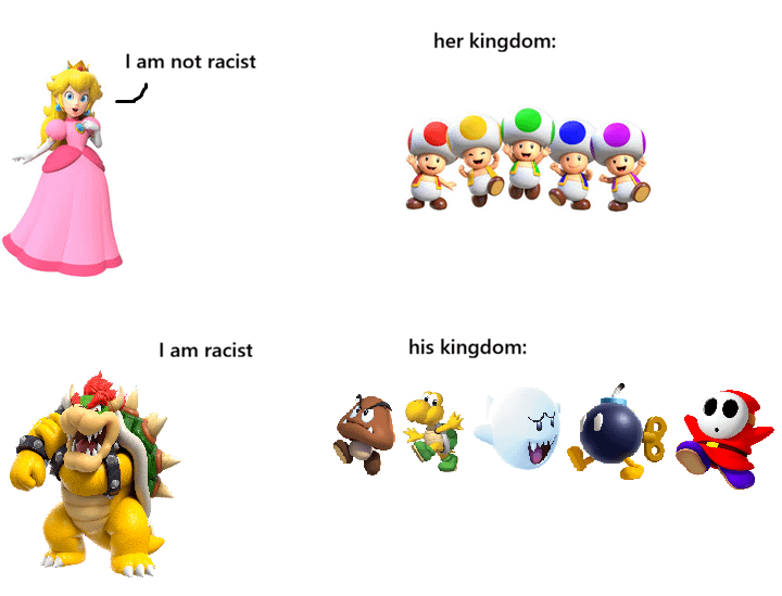 racists have the most diverse groups of friends some guy on twitter.png