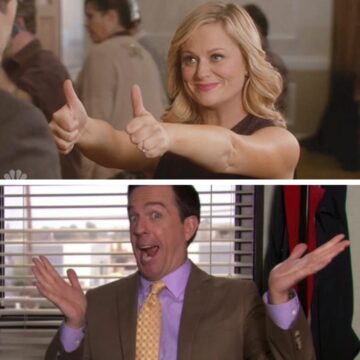 new book says parks rec was almost a terrible office spinoff starring andy bernard in a very off character mockumentary called american family.jpeg