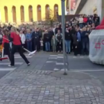 some swedes making a tribute to the canadian curling team.png