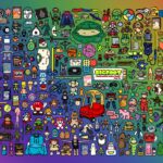 born in 83 posting an updated illustration from 4 years ago of the stuff that shaped my life in the 80s and 90s.jpeg