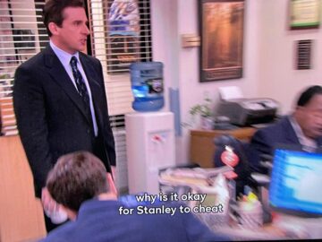 michael had a point why didnt the office treat stanley the way they were treating michael when they found out of his relationship with donna.jpeg