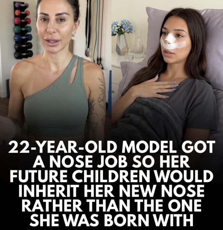 22 year old model got a nose job so her future children would inherit her new nose.jpeg