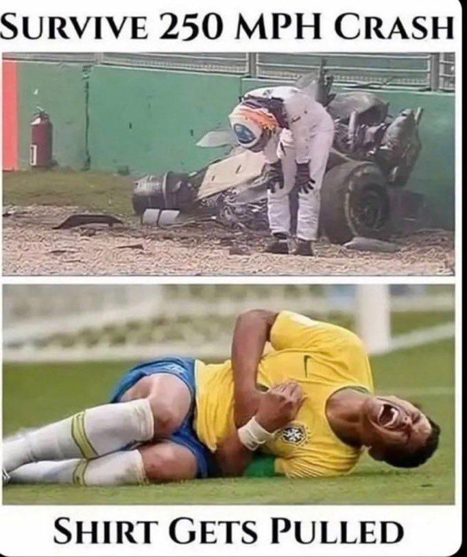 survives 250 mph crash meanwhile soccer players.jpeg