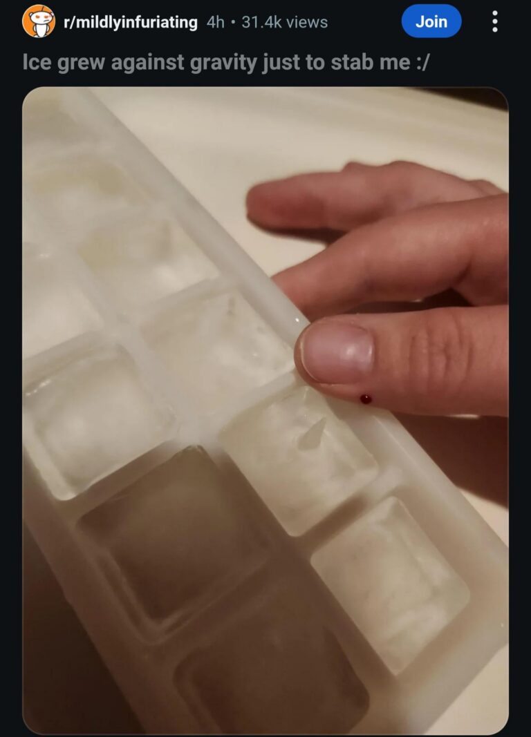 ice grew against gravity just to stab me.jpeg