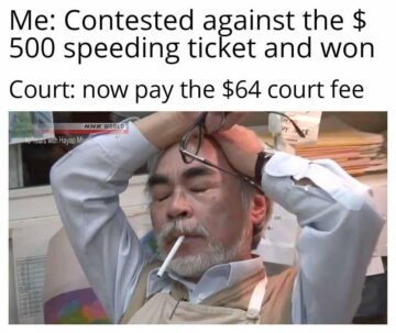 speeding found not guilty appearing at court guilty.jpeg